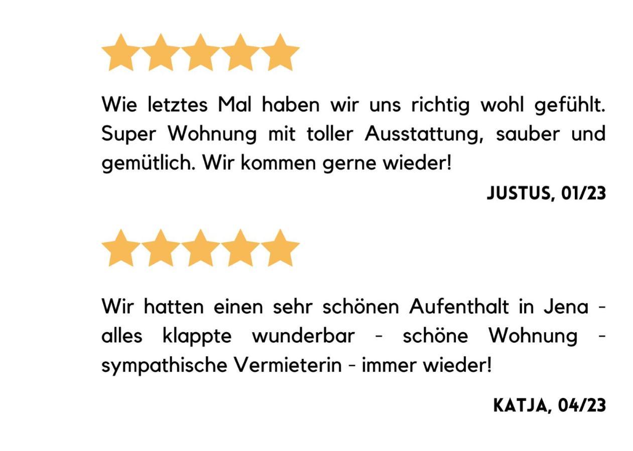 Zentral & Ruhig, Ideal Fuer Home Office Mit Garten Jena Esterno foto